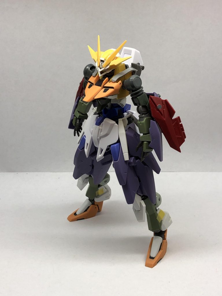 塗装前。いろんなパーツを使っています。