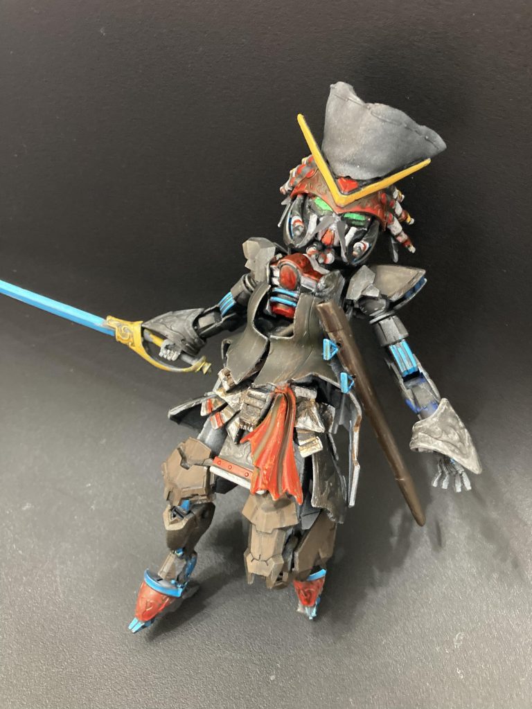 スパロウの立ち振る舞いが30MMの骨組みベースに個人的に合う気がしました^ ^