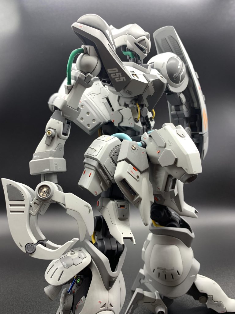 脹脛にバーニア、基部を追加