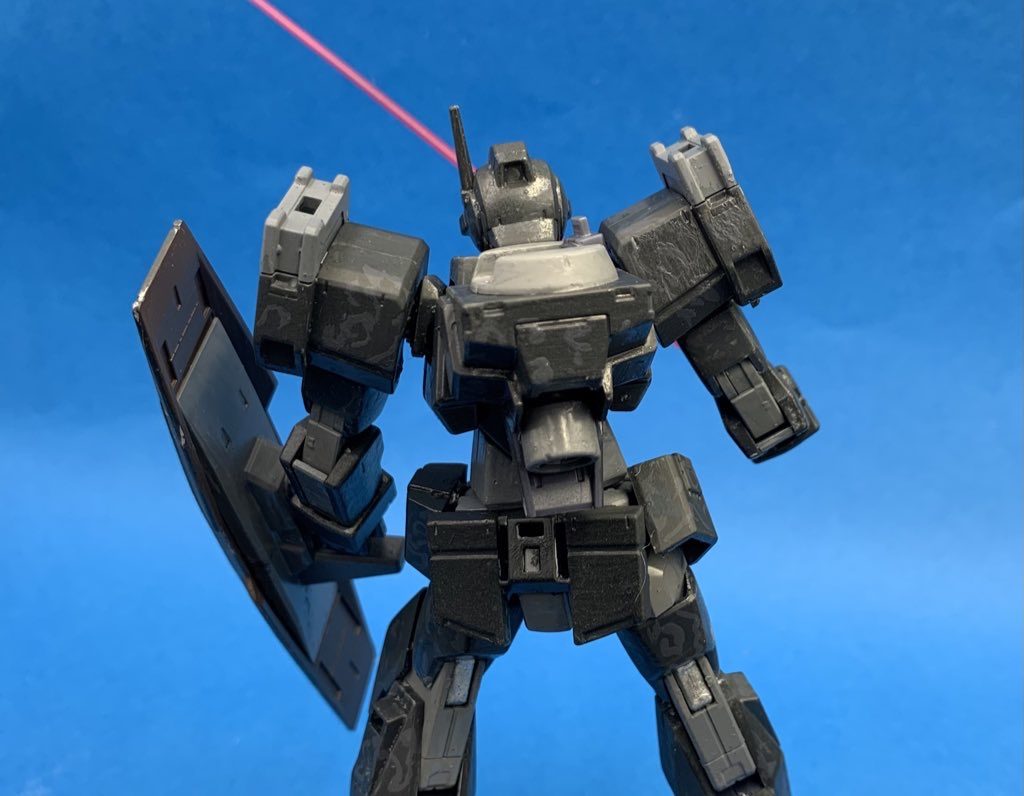 キットはフォロワーさんからいただきました。ガンダムAGEが、かなり好きでして連邦の機体縛りのコンテストに参加するためにローグなのにローグらしい武器を使わない設定で挑みました。なのだ