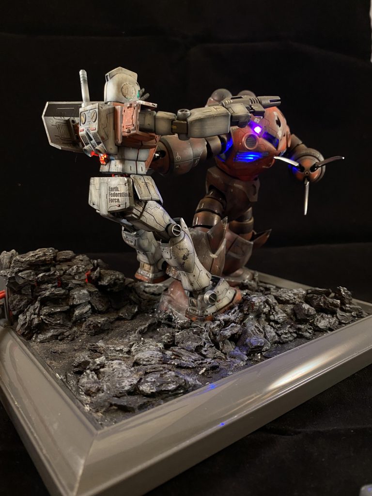 ジャブローに散る ジム&ズゴック–4枚目/制作者：KAZ