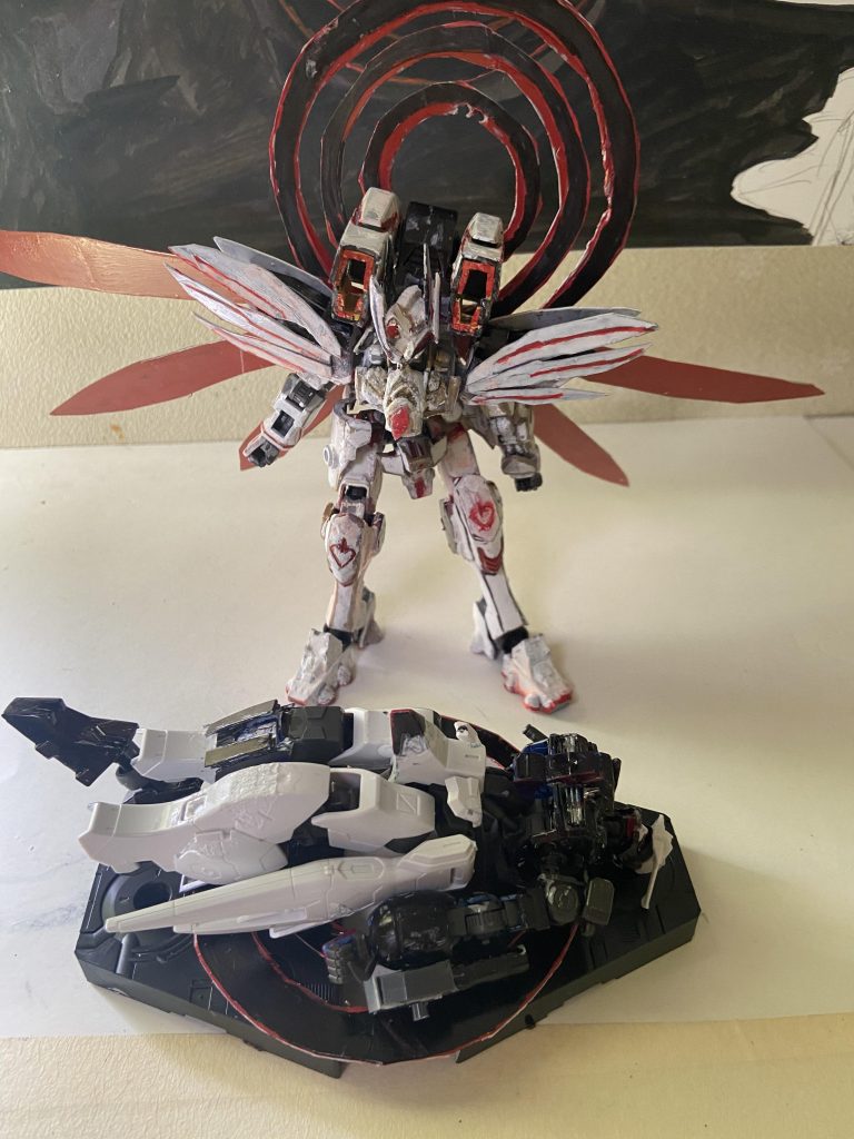 カオスブレイカーはその後ボロボロになったアスタロトを『対TRYAGEマグナム』用に強化改修を施すことに、それすらも彼は侵略のためではなく己の愉悦のため、新たな玩具を見据えた道化はGBNで暗躍を開始する。以上、ガンダムカオスブレイカーでした、元ネタの異質具合が少しでも表現できていれば幸いです。