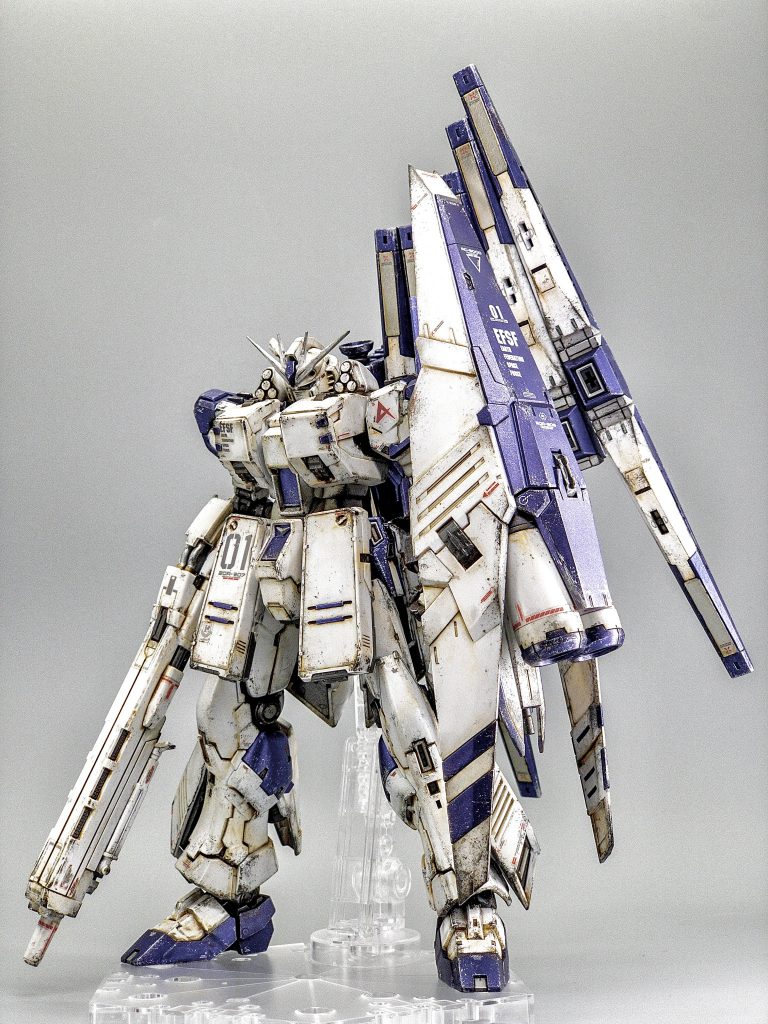 RGνガンダム　簡単ウェザリング仕上げ–4枚目/制作者：@RXCB4