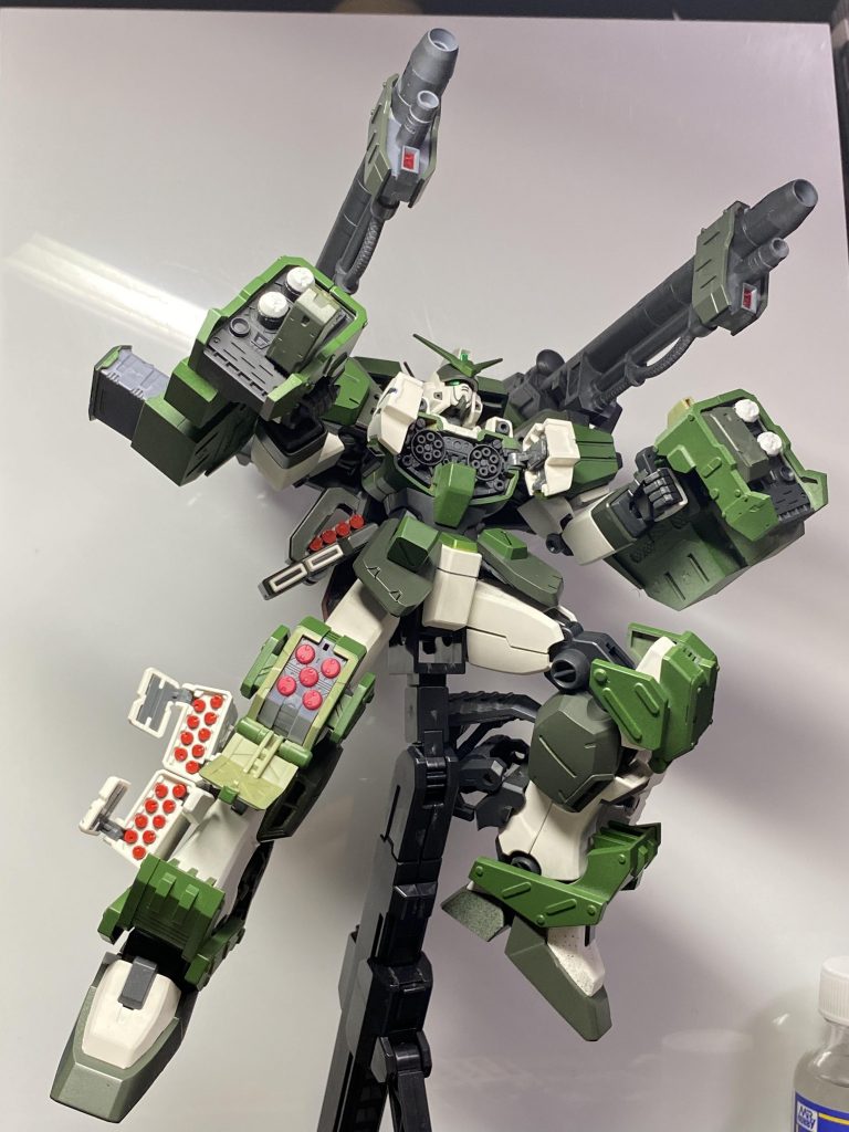 フライングベースを使ってダイナミックなポーズも撮れます