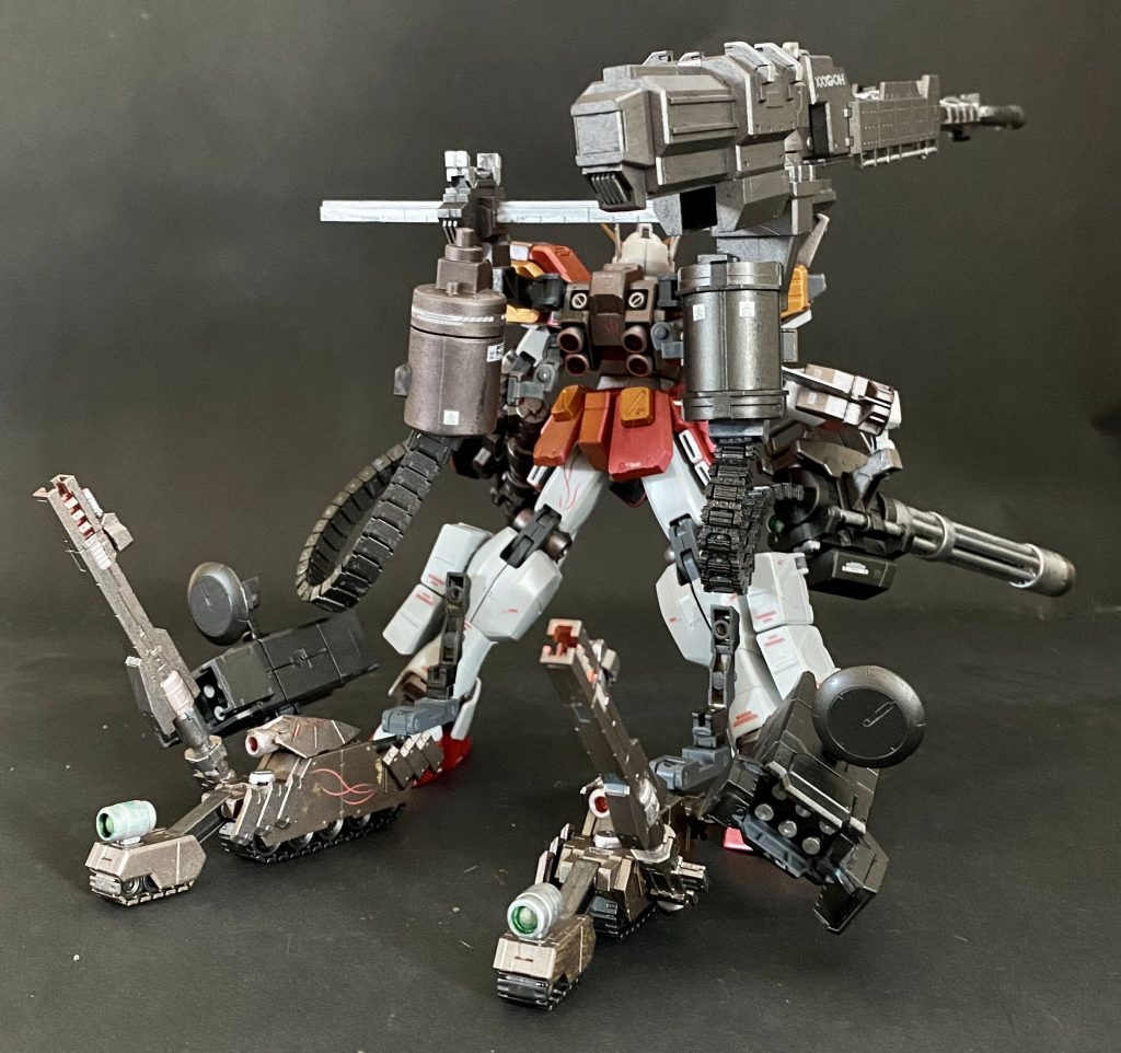 バランスには結構気を使いました。後姿は地味に気に入ってます😆