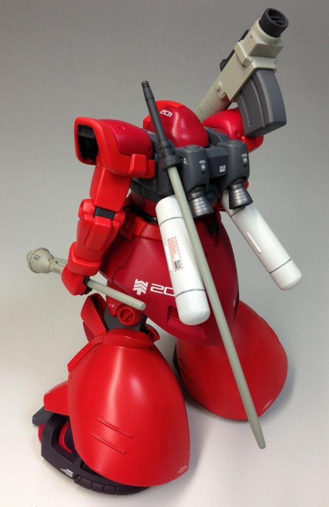 小説版に登場する機体です。サーモンピンクからの調色で。