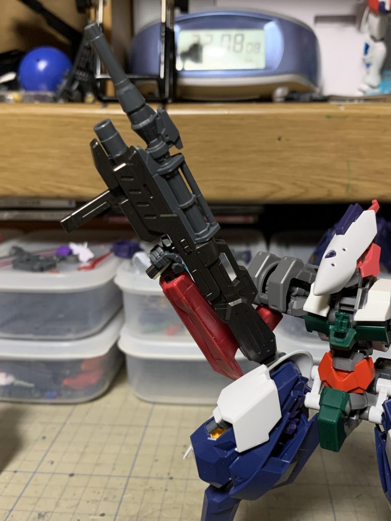 プロビデンスのライフルに30MMオプセで砲身を追加。