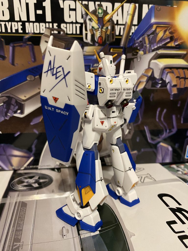 hgガンダムNT-1 アレックス–3枚目/制作者：タオパイパイ