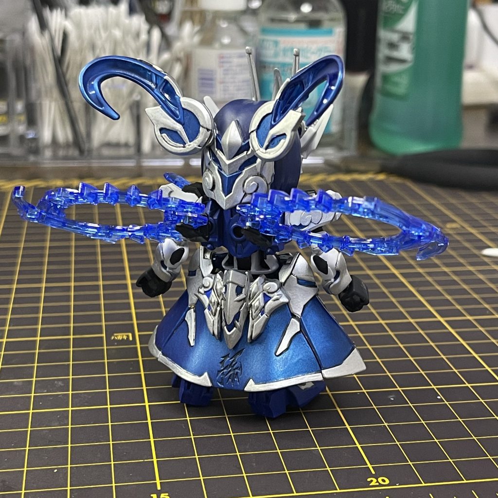 メタリックの部分は艶消しにしない方が良かった気がします🥺