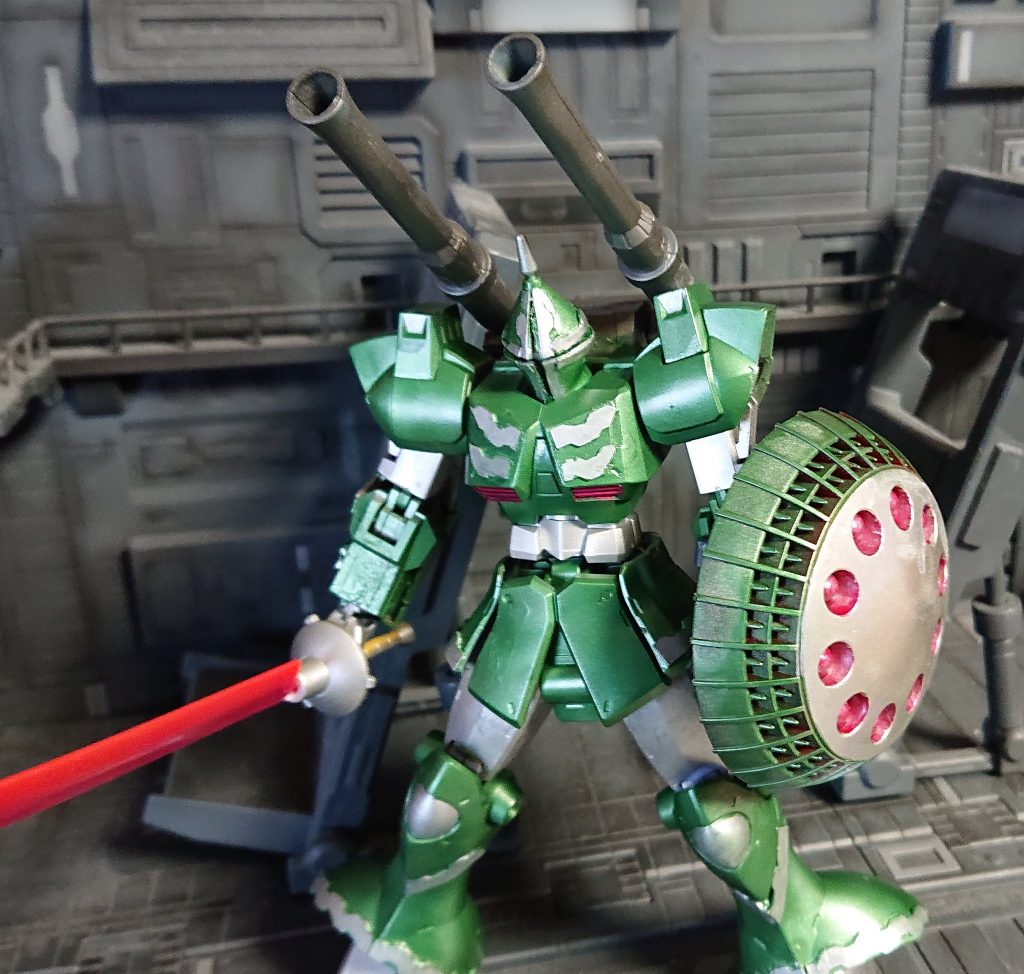 ザクバズ*2をキャノンに　