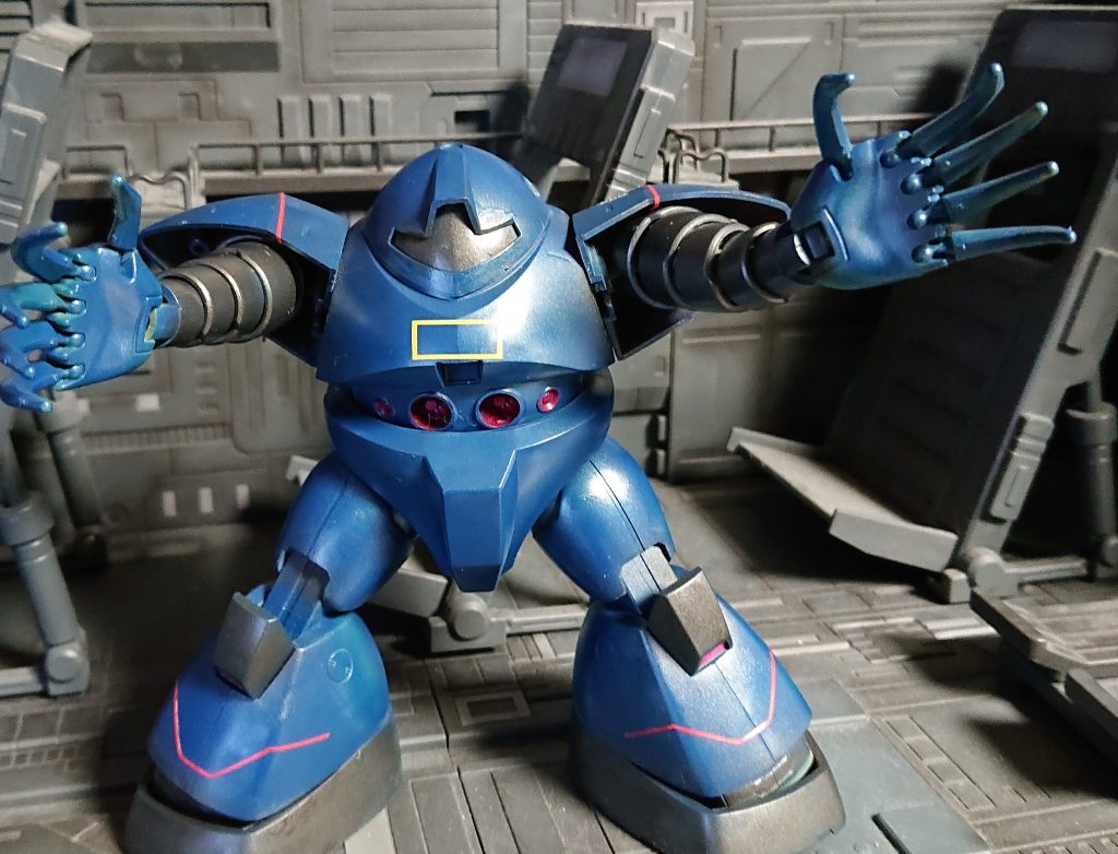 ２体目のゴッグ（１体目はメタルブラックとシルバーで塗装）ズゴックやゴッグやジムは値段も手ごろなんで見かけたらつい買ってしまいます