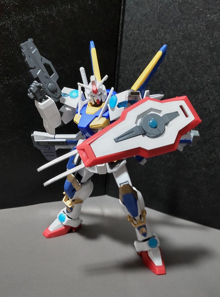 GNシールドシールド表面にGN粒子が付着しており、先端部分にクローが備え付けられている。