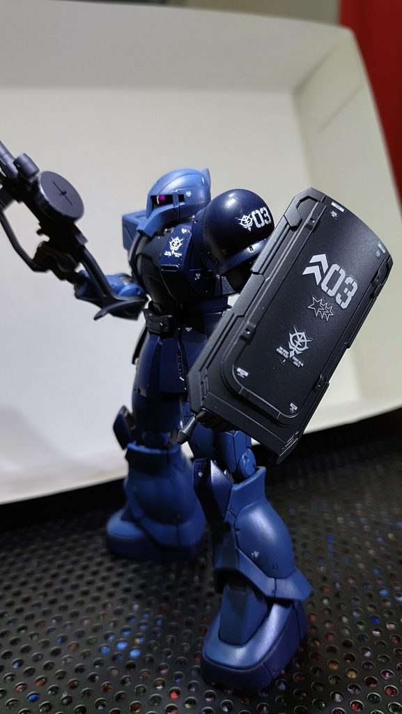 ザクⅠ　黒い三連星ガイア機–3枚目/制作者：gorimotsu