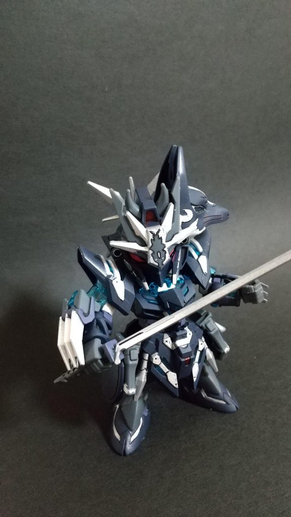 黒バックの背景も映えますね～SD作りも楽しかった！