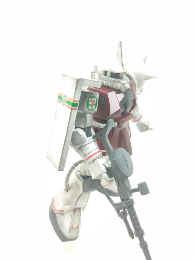 シャア専用ザク セブンイレブンカラー–4枚目/制作者：かえる