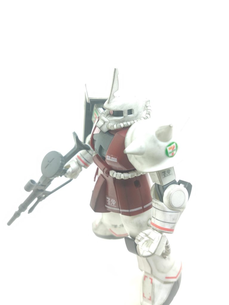 シャア専用ザク セブンイレブンカラー–3枚目/制作者：かえる