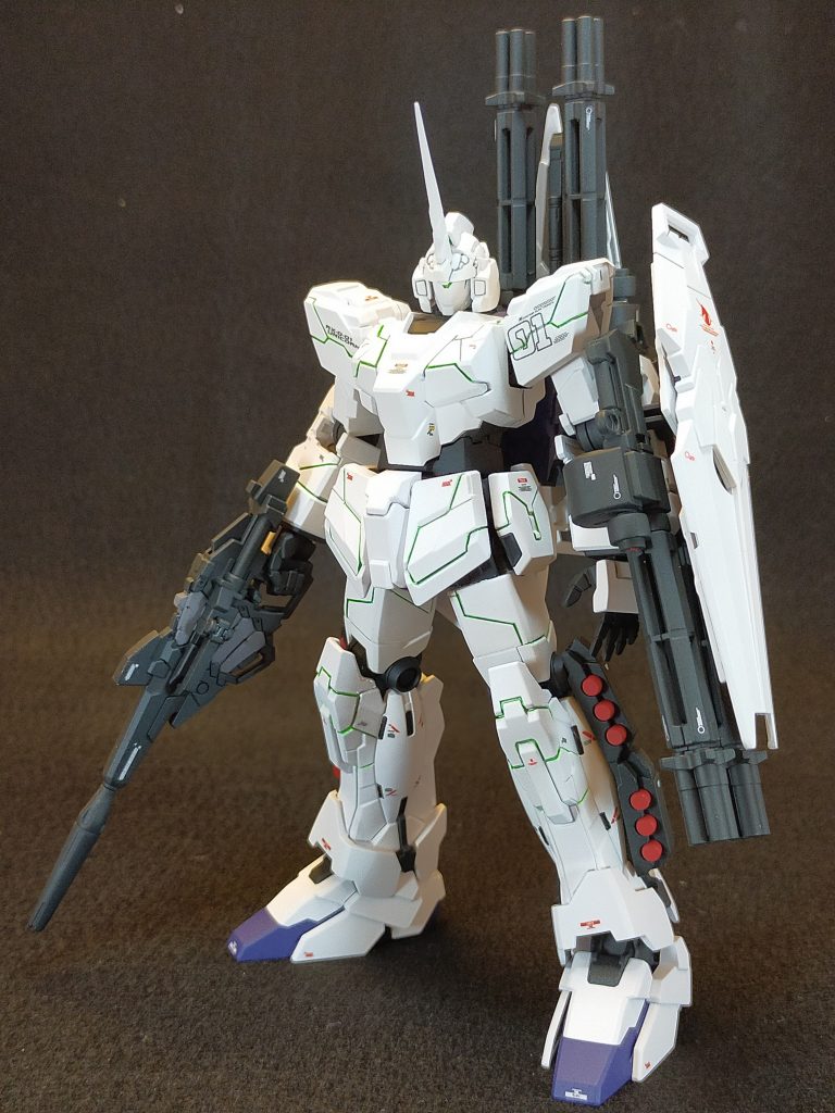 HGUC RX-0 FAユニコーンガンダム ユニコーンモード–3枚目/制作者：サイキックNo.9999