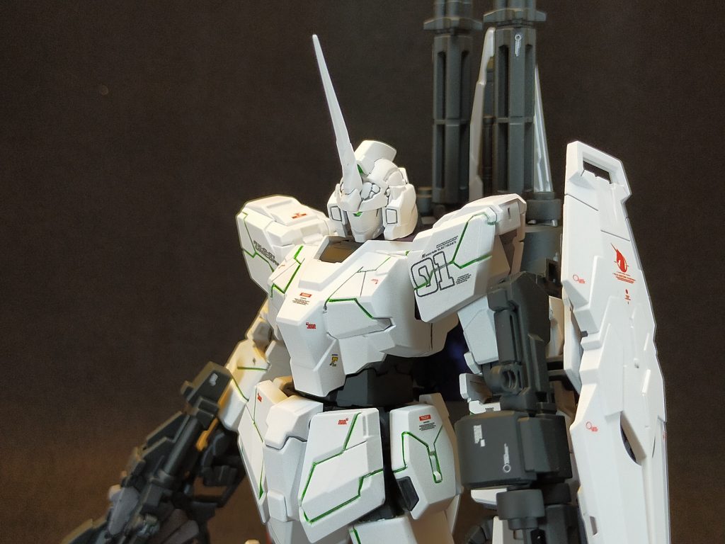 HGUC RX-0 FAユニコーンガンダム ユニコーンモード–2枚目/制作者：サイキックNo.9999