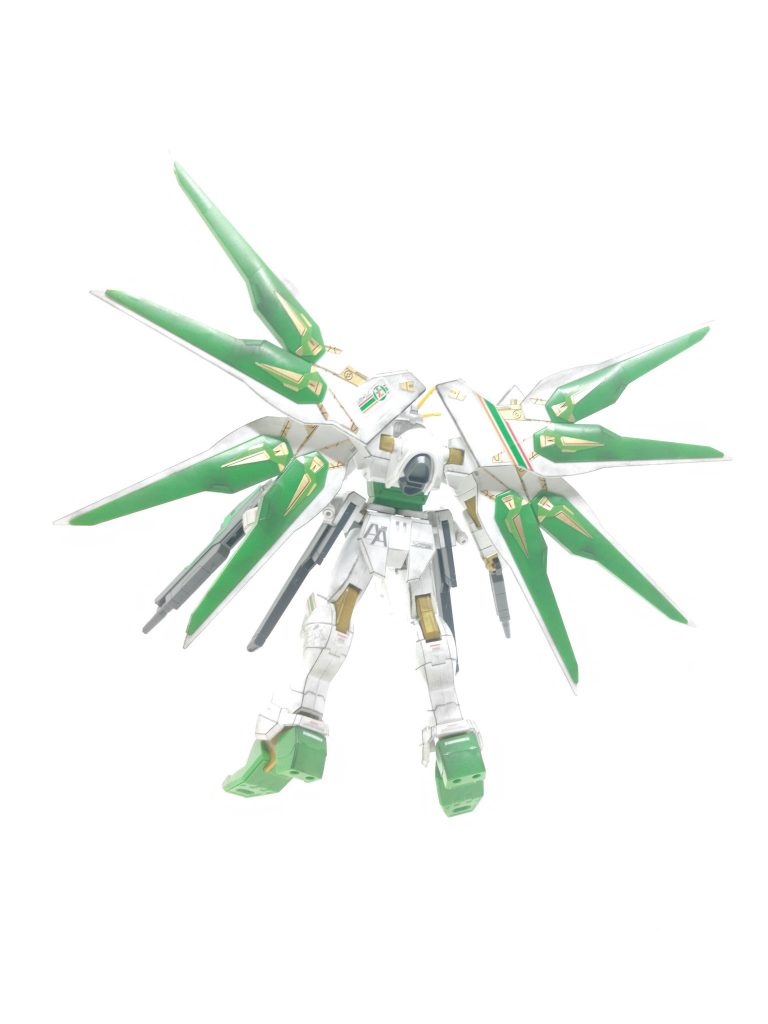 ストライクフリーダムガンダム(Ver.GFT)セブンイレブンカラー–6枚目/制作者：かえる