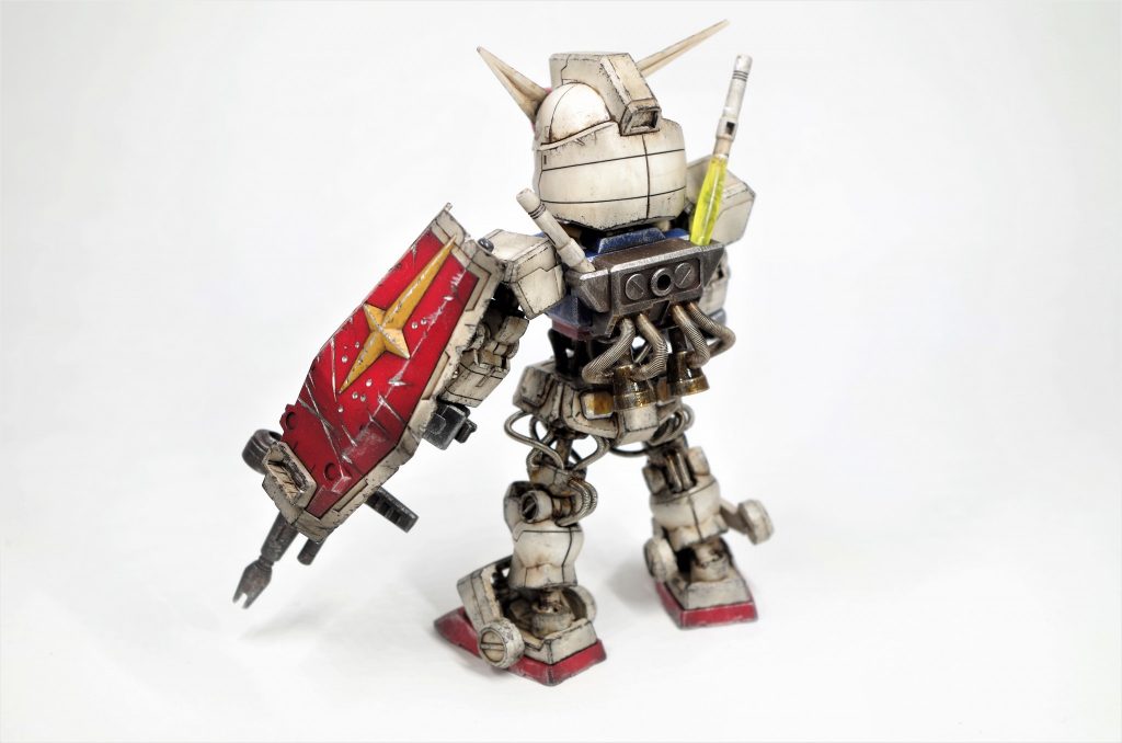 ガンダムRX-78-2 朽ち果てクロスシルエット–4枚目/制作者：PUPPLE