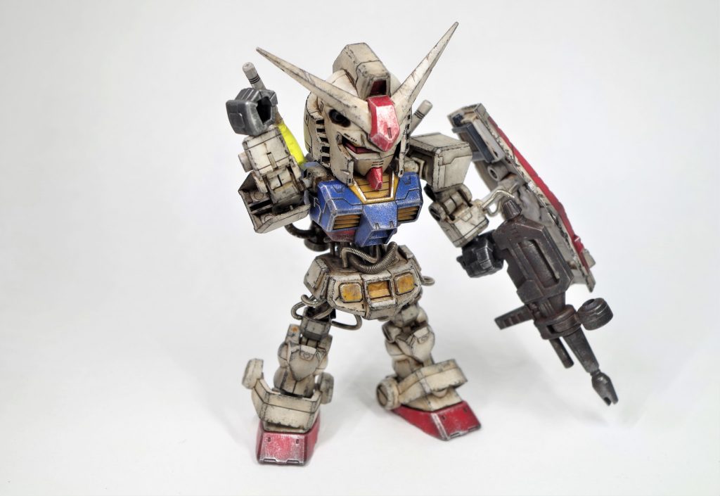 ガンダムRX-78-2 朽ち果てクロスシルエット–3枚目/制作者：PUPPLE