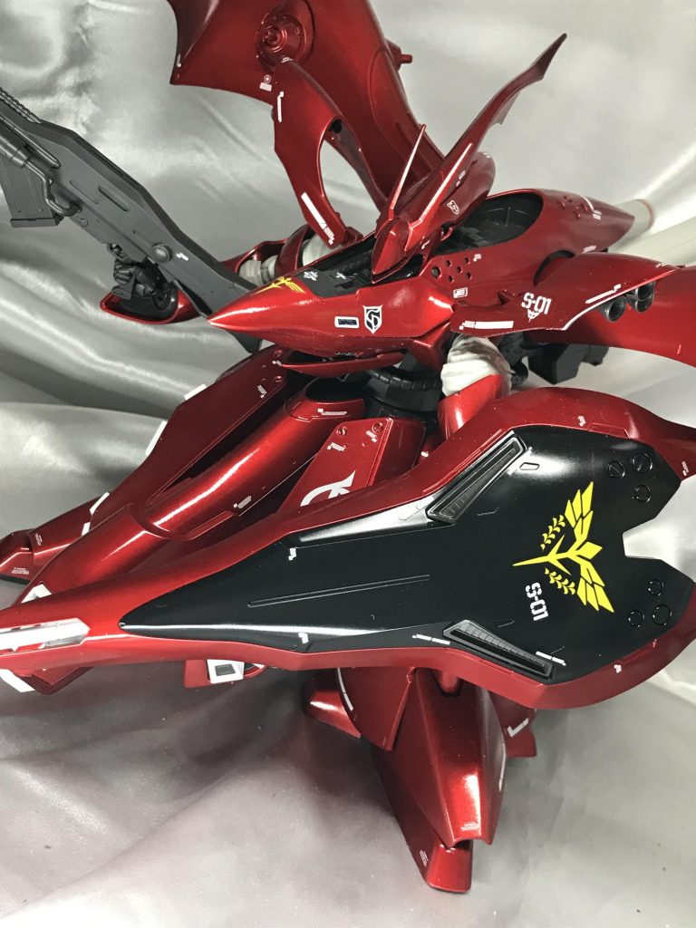 幅広シールド。シールドにはやはりこのマークを入れたかったんです（///▽///）幅広いだけに光沢が美しいですね（＊゜ー゜）