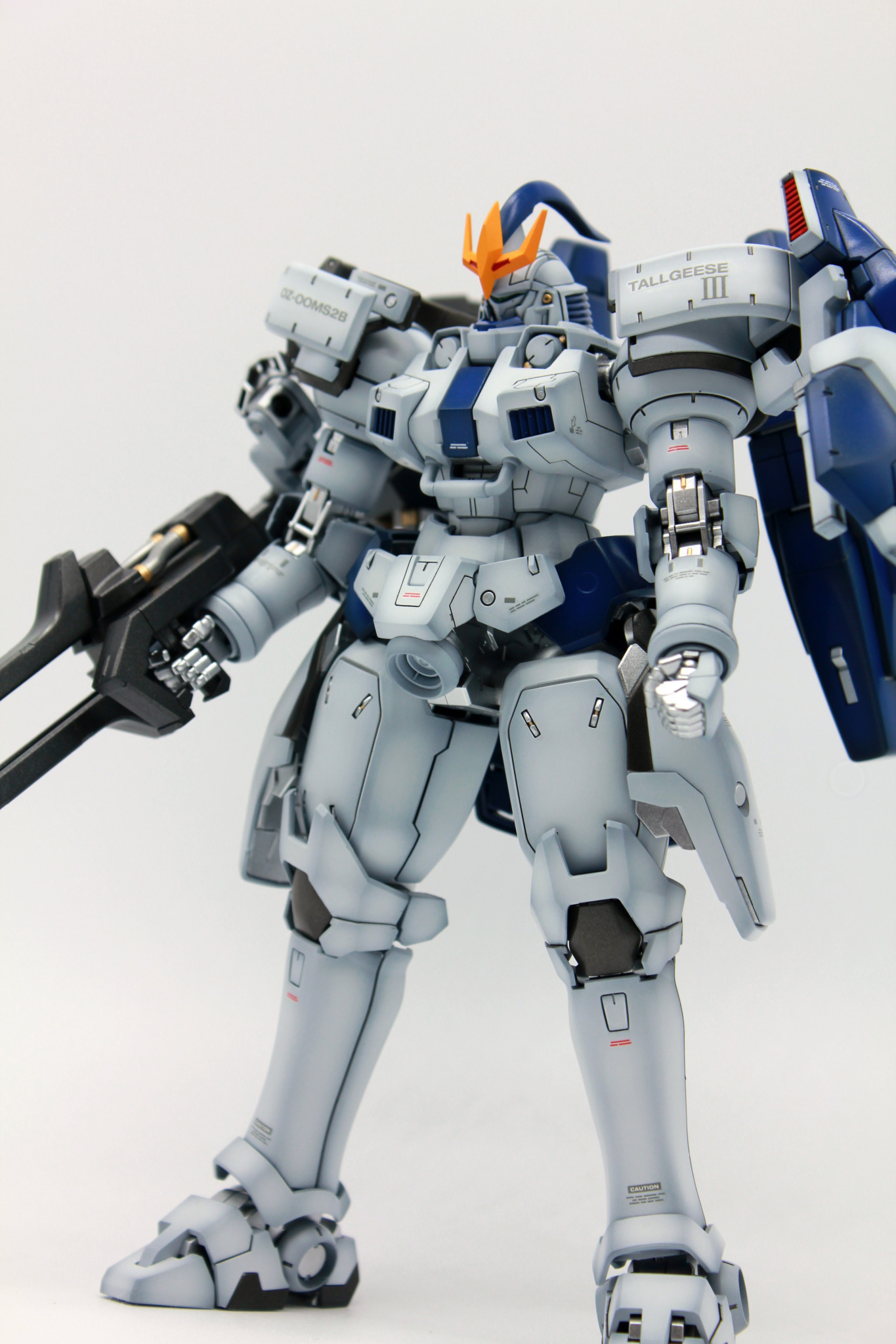 MG トールギスIII ガンダムW 全塗装 ガンプラ 完成品 メタリック 