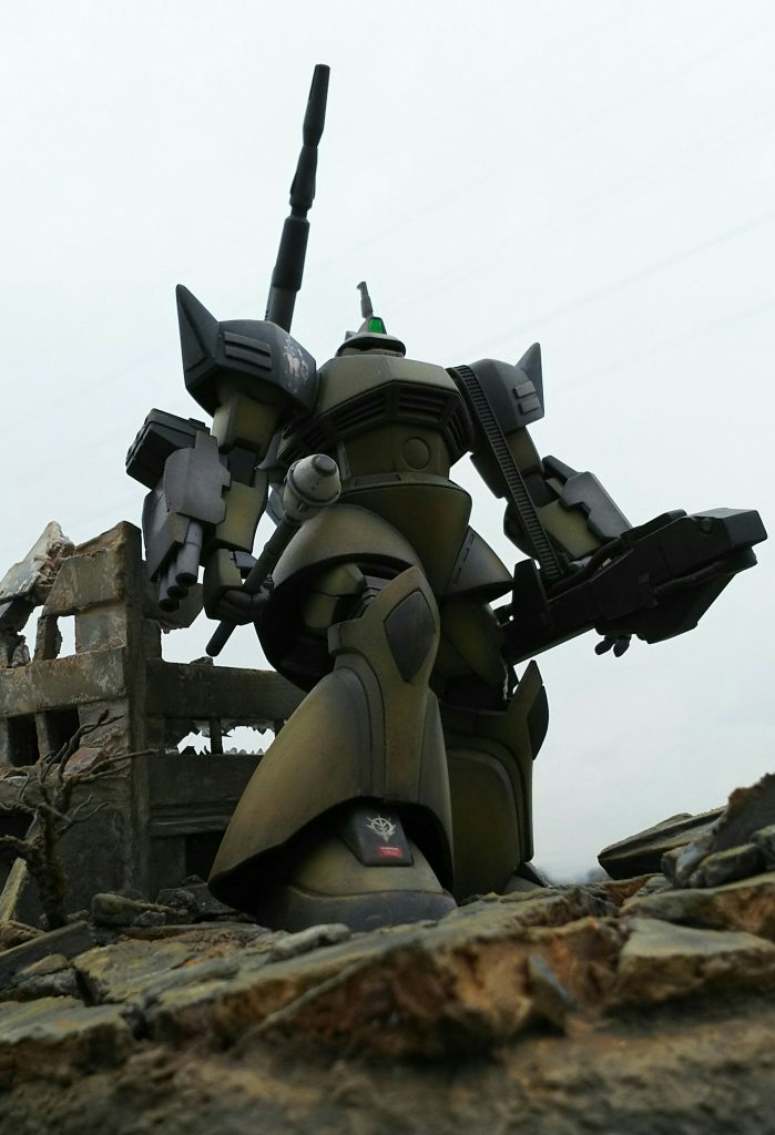 まだガンプラをどう作ればいいのか全然理解できていない頃です。（今もかｗ）