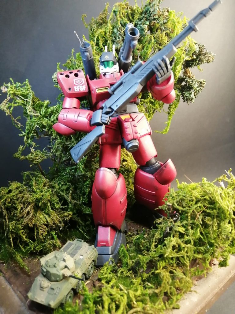 おまけジオラマ。最後までご覧いただきありがとうございました。