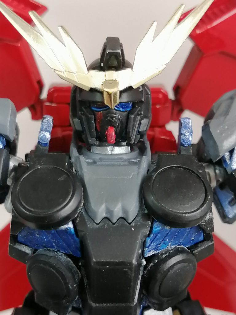 ちなみに顔には傷を入れてます。しかし粗い。申し訳ない。