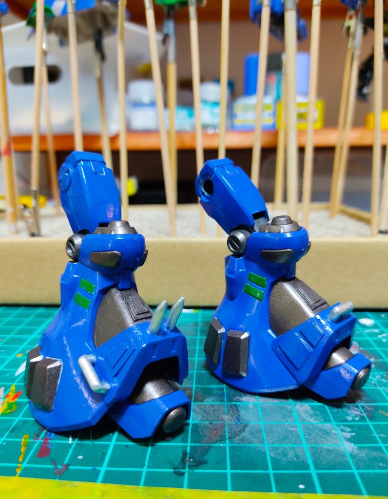 ランナーを使った工作が好きです( ੭˙꒳ ˙)੭