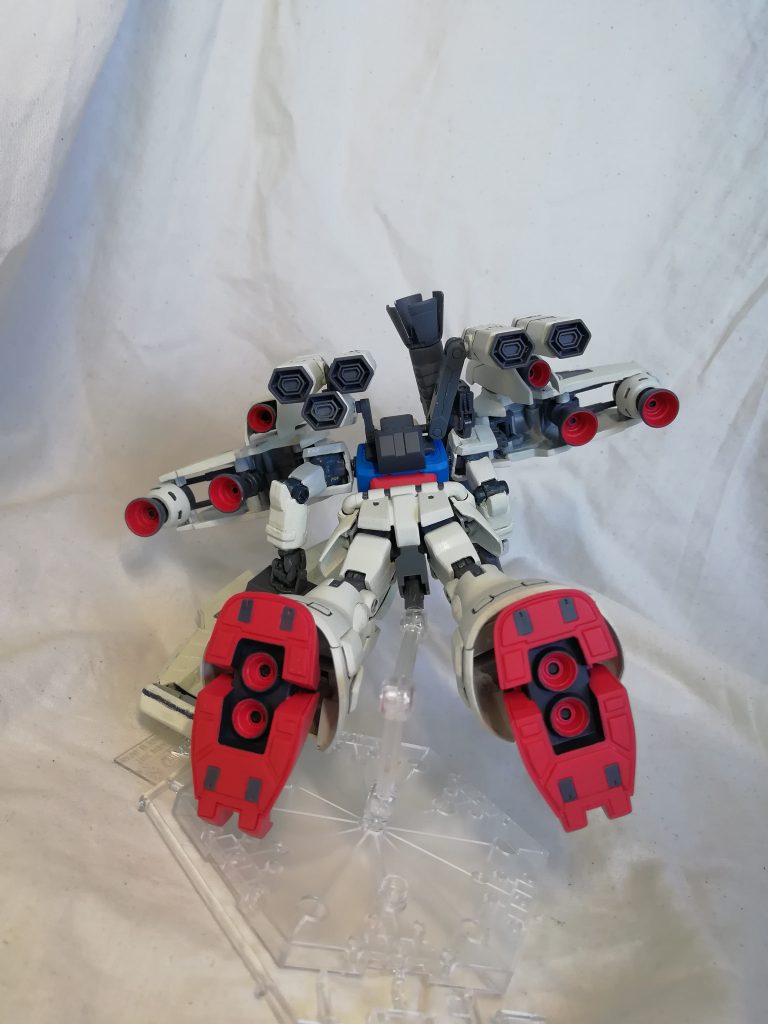 下から。足裏まで塗装した甲斐がありました。