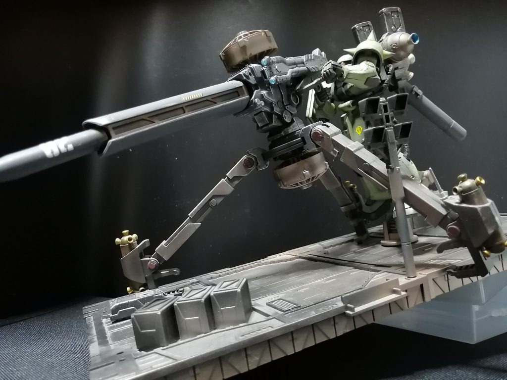 HG 量産型ザク＋ビッグ・ガン（GUNDAM THUNDERBOLT Ver.）–3枚目/制作者：zakudesu
