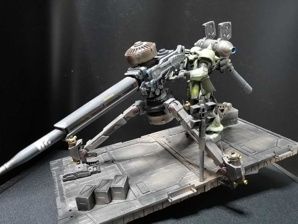 HG 量産型ザク＋ビッグ・ガン（GUNDAM THUNDERBOLT Ver.）–2枚目/制作者：zakudesu