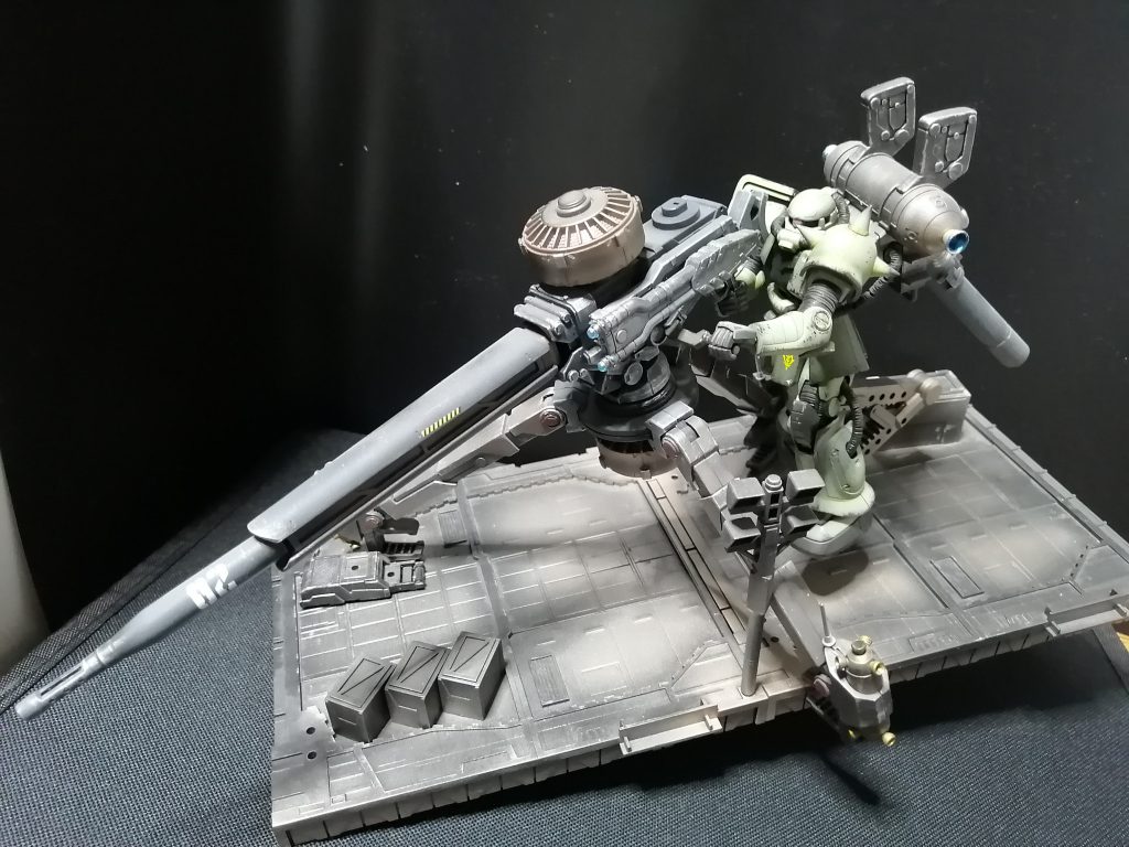 HG 量産型ザク＋ビッグ・ガン（GUNDAM THUNDERBOLT Ver.）–5枚目/制作者：zakudesu