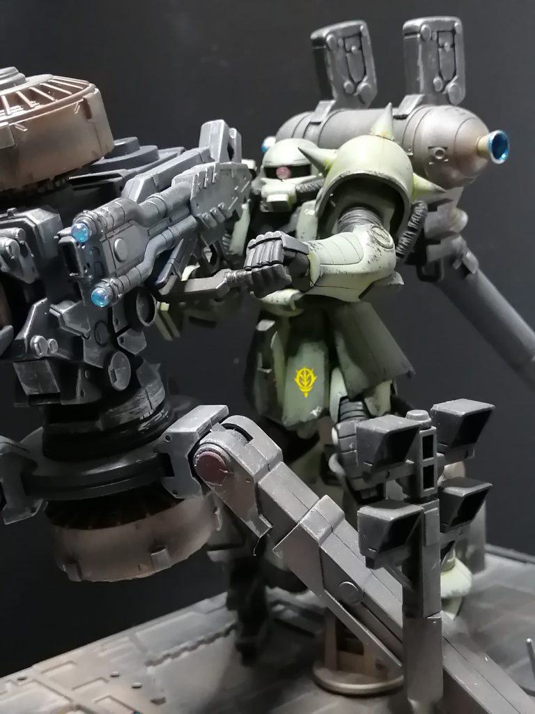 HG 量産型ザク＋ビッグ・ガン（GUNDAM THUNDERBOLT Ver.）–4枚目/制作者：zakudesu