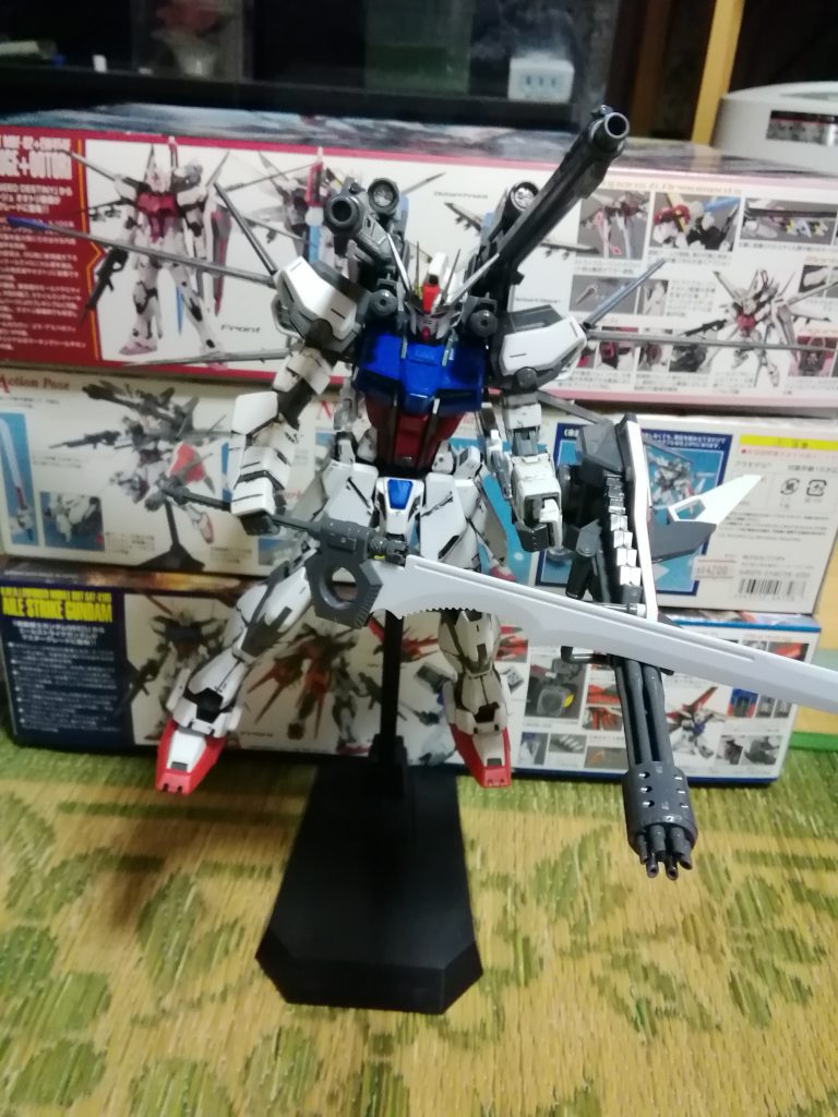 ストライクガンダムで。 