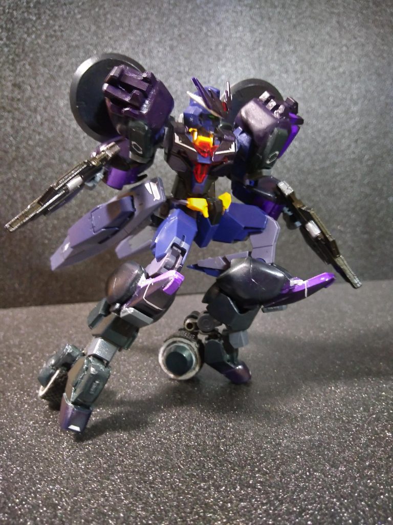 爪先にもシャフトローラー仕込みつつローラーダッシュポーズでの自立を可能にさせてみた 