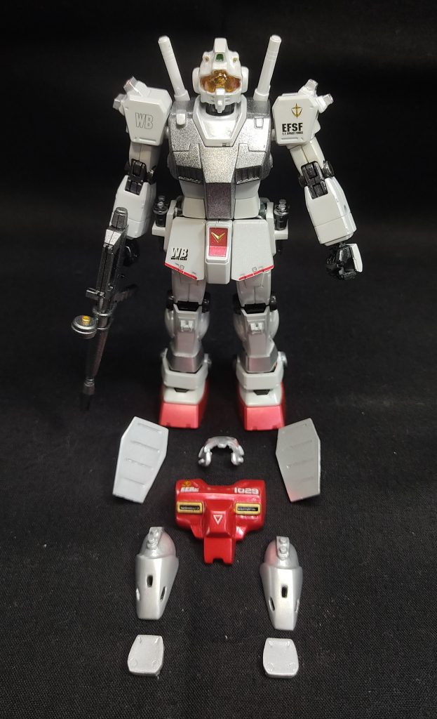 アーマーが外せるように作っておいて良かったです、塗り直しが出来たので色を間違えてしまい申し訳ありませんでした。お騒がせしました。ご覧いただきありがとうございました