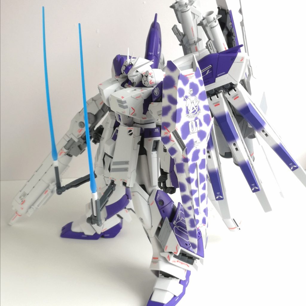 MG 1/100 Ｈｉ-νガンダム HWS Ver.Ka–4枚目/制作者：uminoie