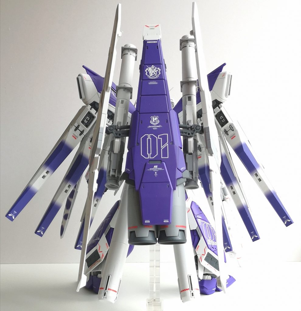 MG 1/100 Ｈｉ-νガンダム HWS Ver.Ka–6枚目/制作者：uminoie