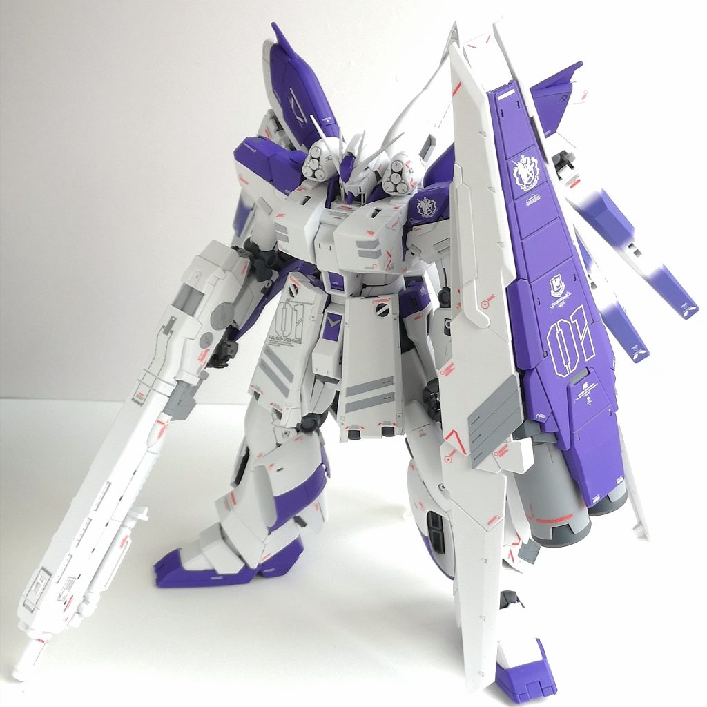 キットの出来が凄く良いので少しの部分塗装につや消しトップコートのみでも十分な仕上がりになりました。