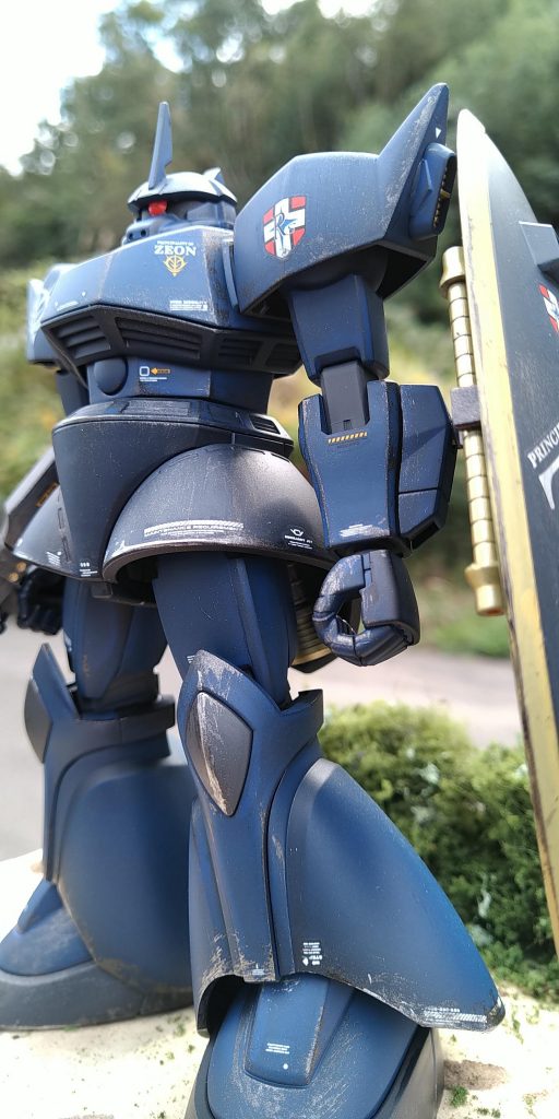 ウェザリング機体と自然光の組み合わせは良いものです自宅から徒歩0分で借景ができる大自然の田舎は伊達じゃない!