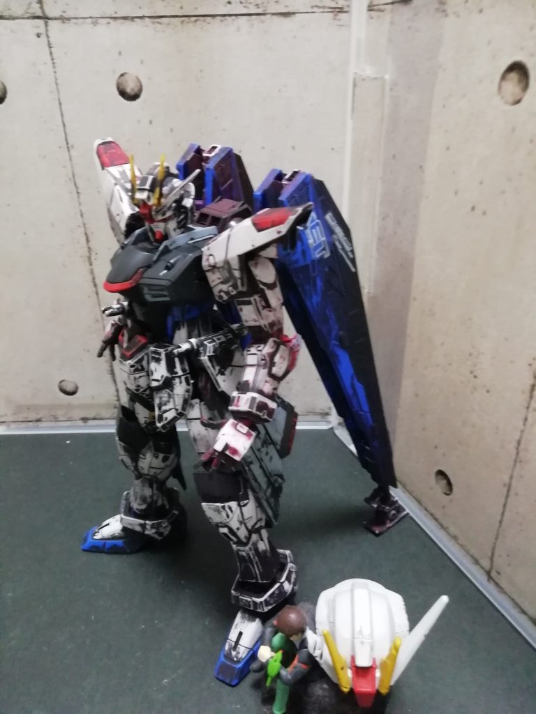 黒く汚れキラ・ヤマト君もたそがれております、ご覧頂きまして有り難うございました‼️ 