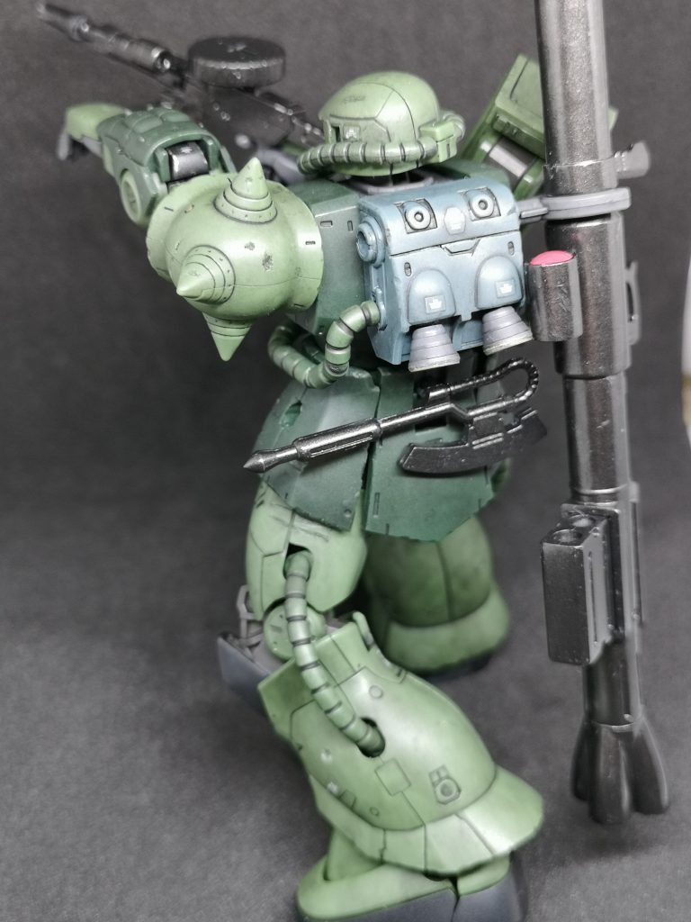 HGですが、元々のモールドが随所にあってガンプラの進化に感動しながら作った覚えがありますw