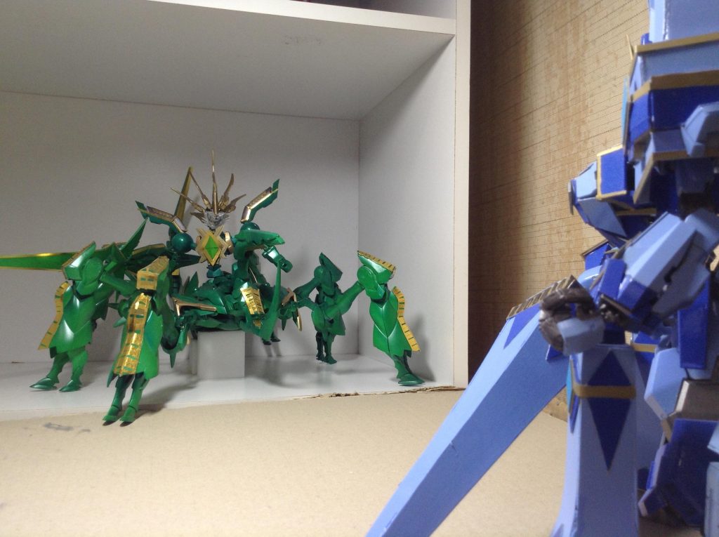 劇中再現で　VS  Uキャスゴ