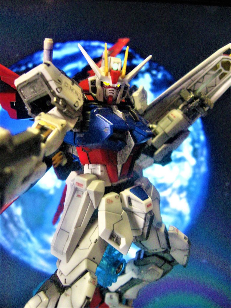 ＲＧ　エールストライクガンダムでアイキャッチ画像をなんちゃって再現？（笑）！（笑）–2枚目/制作者：gtarou