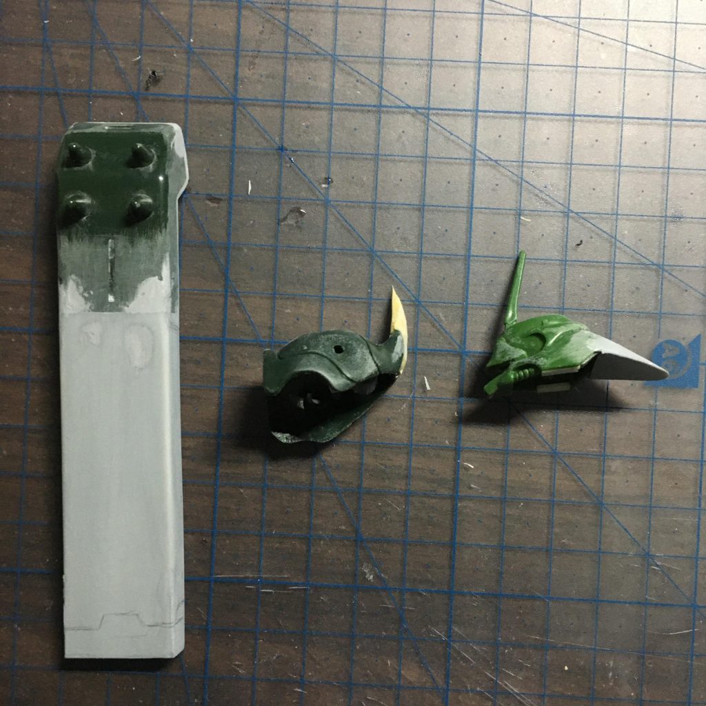 相変わらず、色々なところを延長してます。盾とかそんな長くする必要あるか？