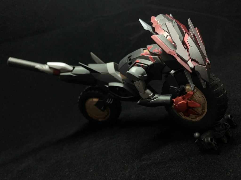 ダナジンを素体にしているのでかなり動きます