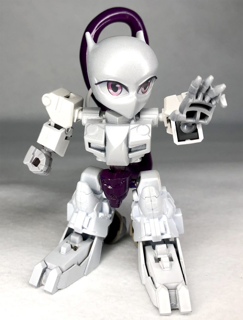 【ポケモンガンプラ】ミュウツー/アーマードミュウツー–4枚目/制作者：コン◎SDポケモンガンプラ